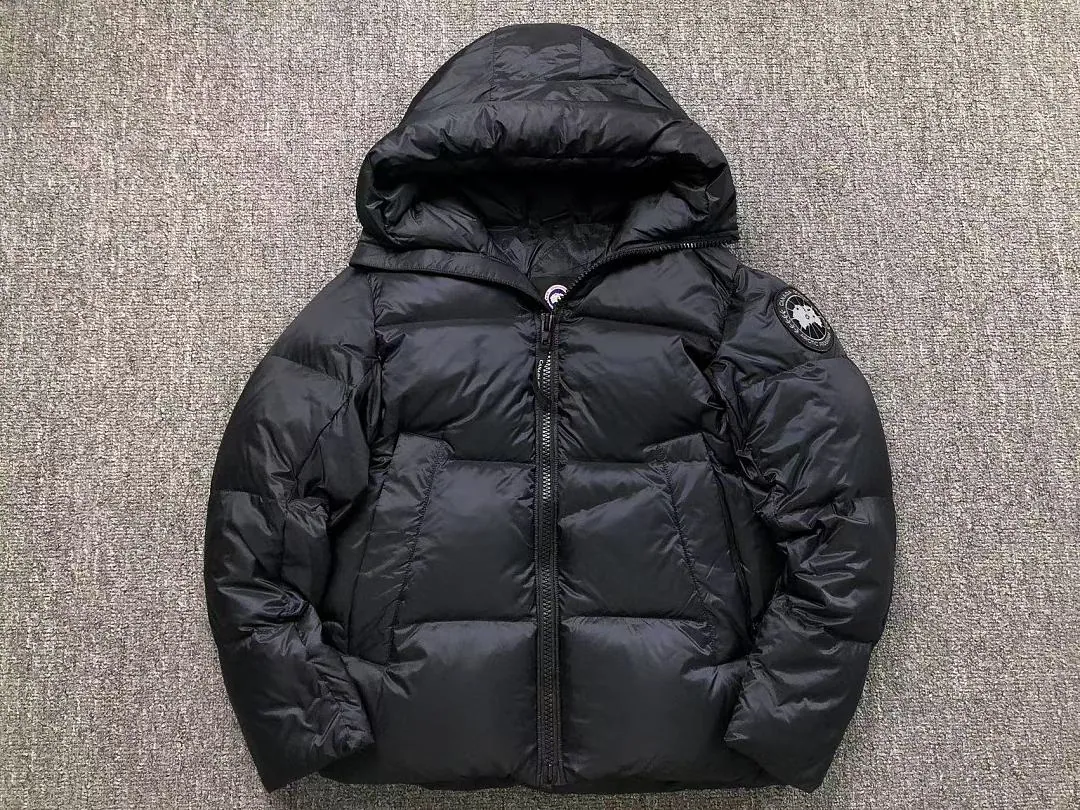 Canada Goose Black Matte Puffer Jacket I
