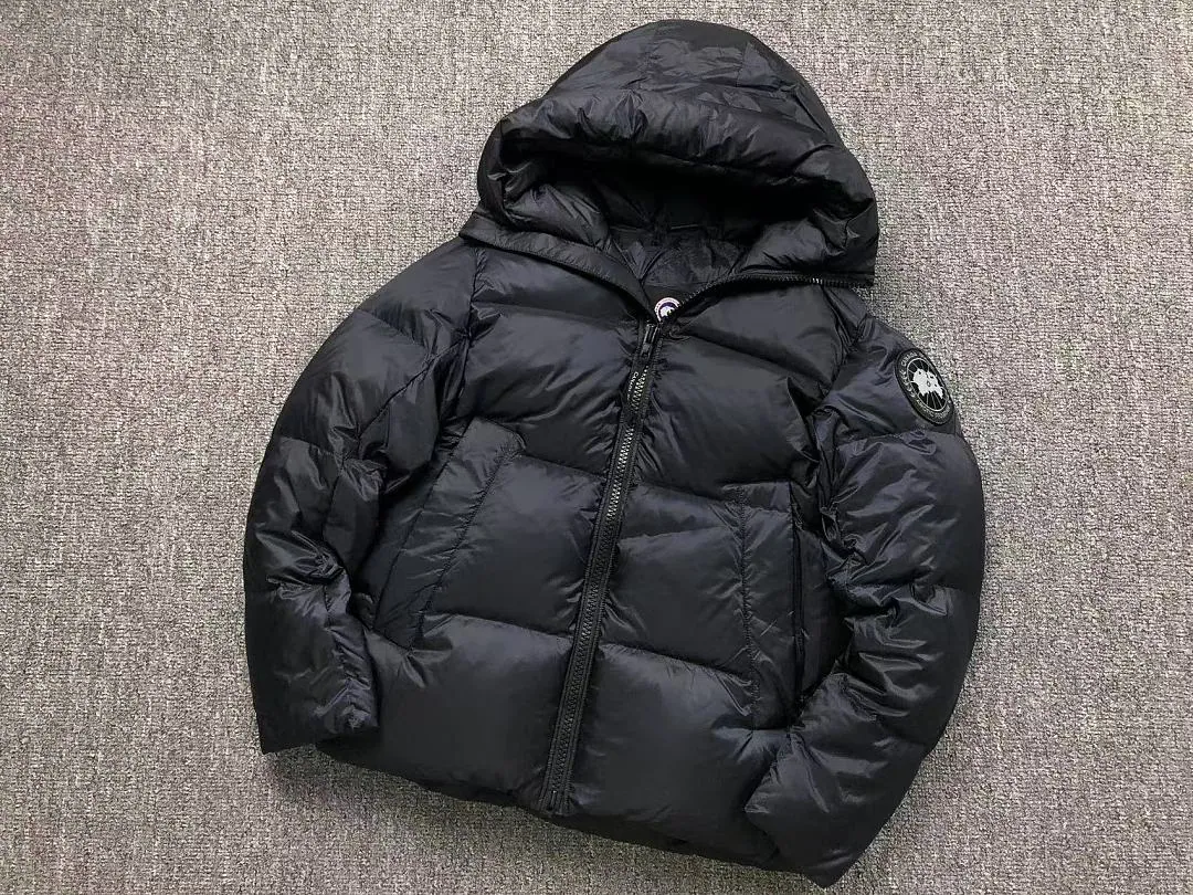 Canada Goose Black Matte Puffer Jacket I