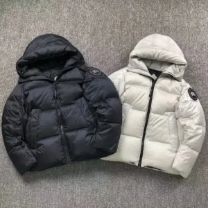 Canada Goose Black Matte Puffer Jacket I