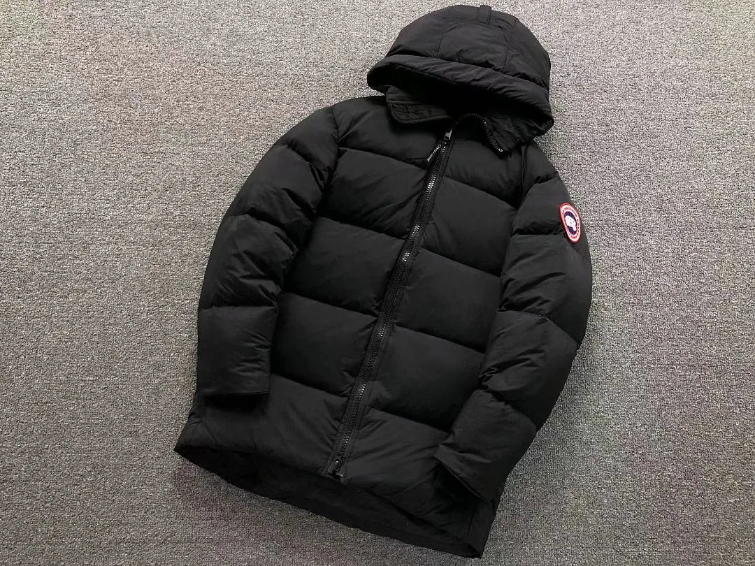 Canada Goose Navy Hooded Puffer