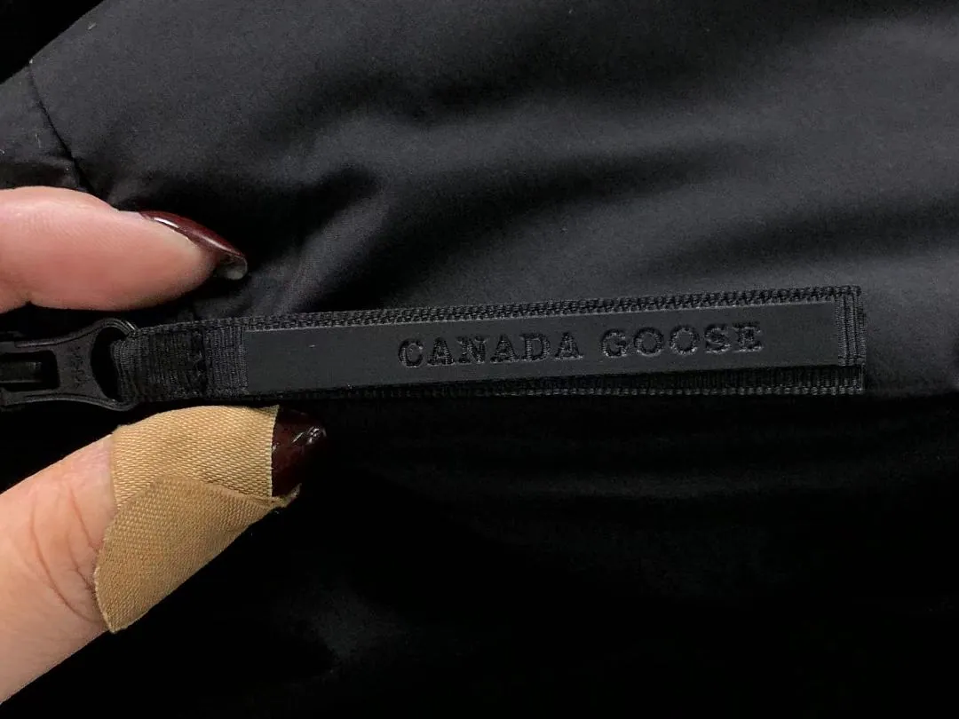Canada Goose Navy Hooded Puffer
