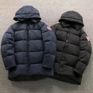 Canada Goose Navy Hooded Puffer