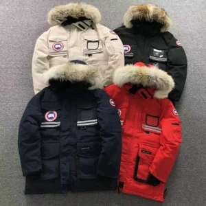 Canada Goose Black Fur Hood Parka H