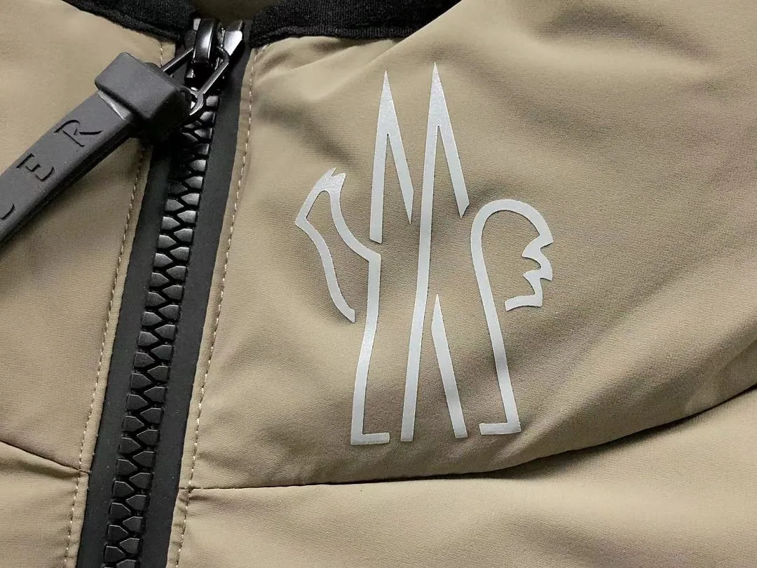 Moncler Khaki Packable Puffer
