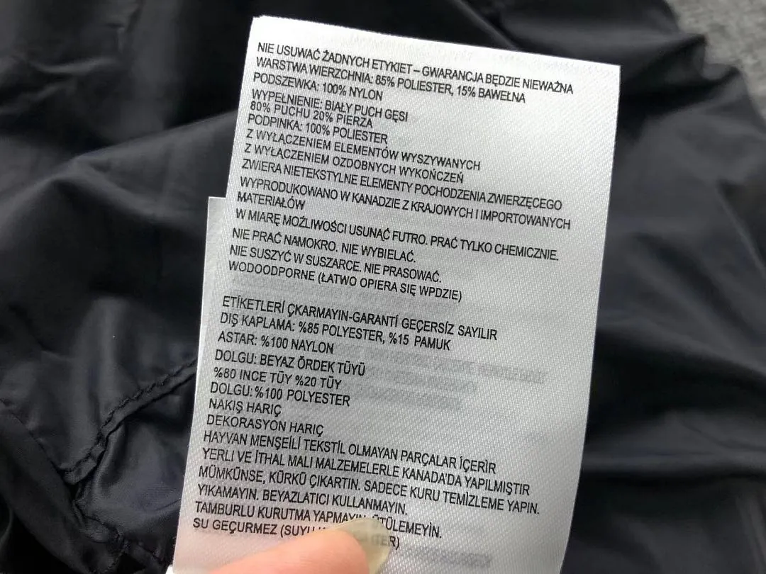 Canada Goose Navy Matte Puffer