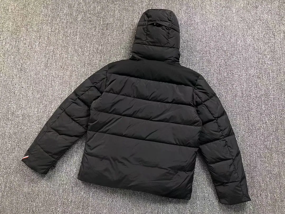 Moncler Black Shiny Down Vest