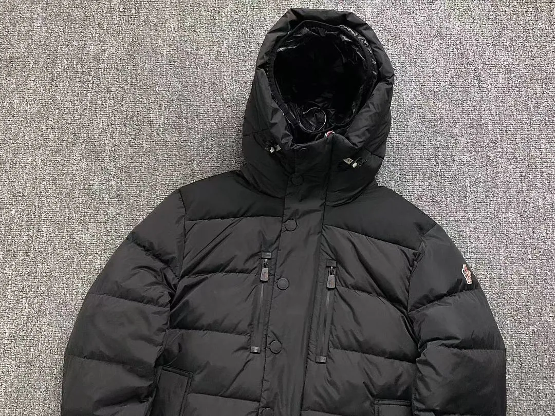 Moncler Black Shiny Down Vest