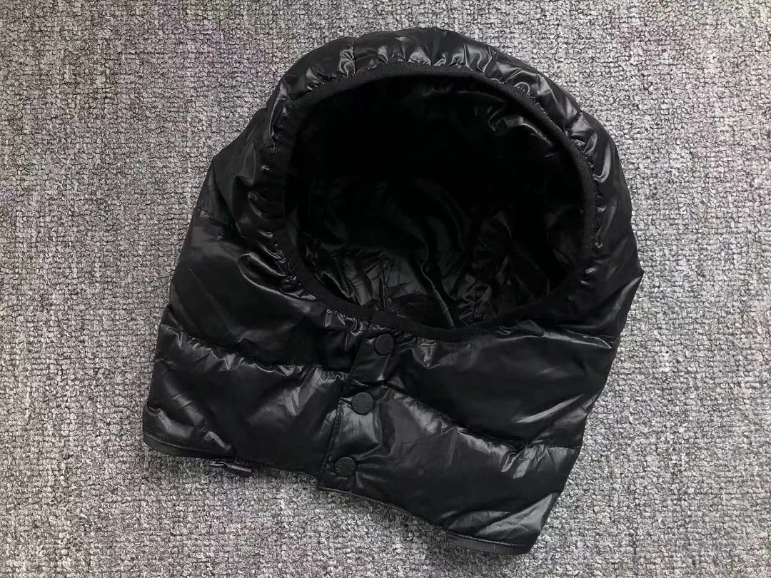 Moncler Black Shiny Down Vest