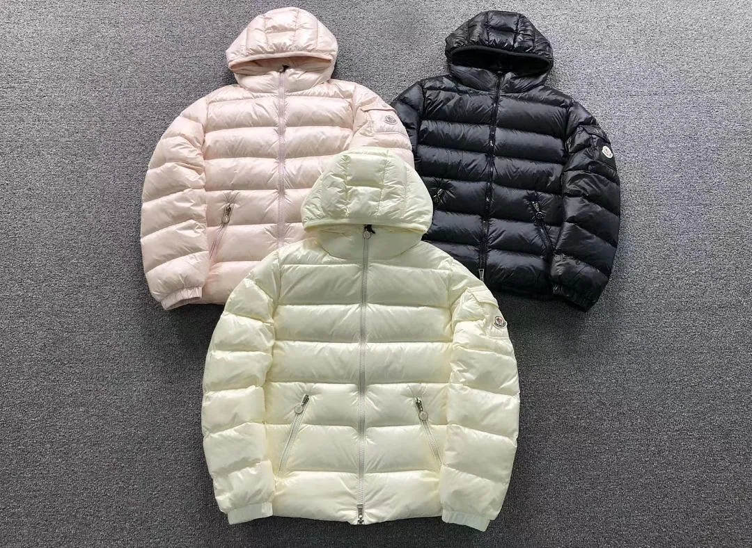 Moncler Black Matte Hooded Puffer C