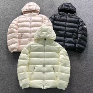 Moncler Black Matte Hooded Puffer C