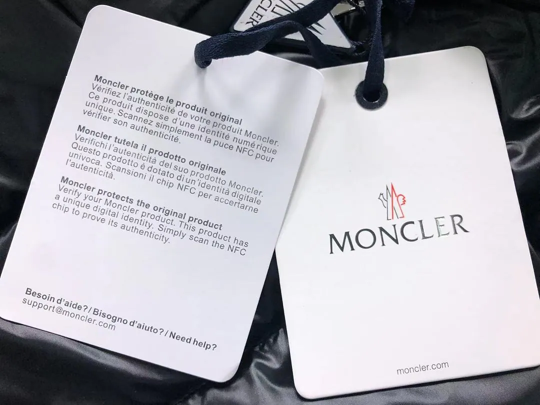 Moncler Black Matte Hooded Puffer C