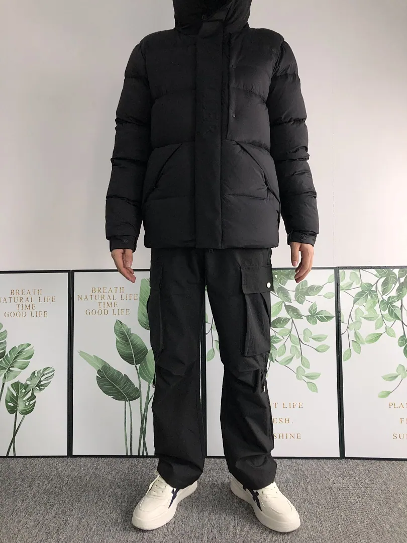 Moncler Black Matte Down Jacket B