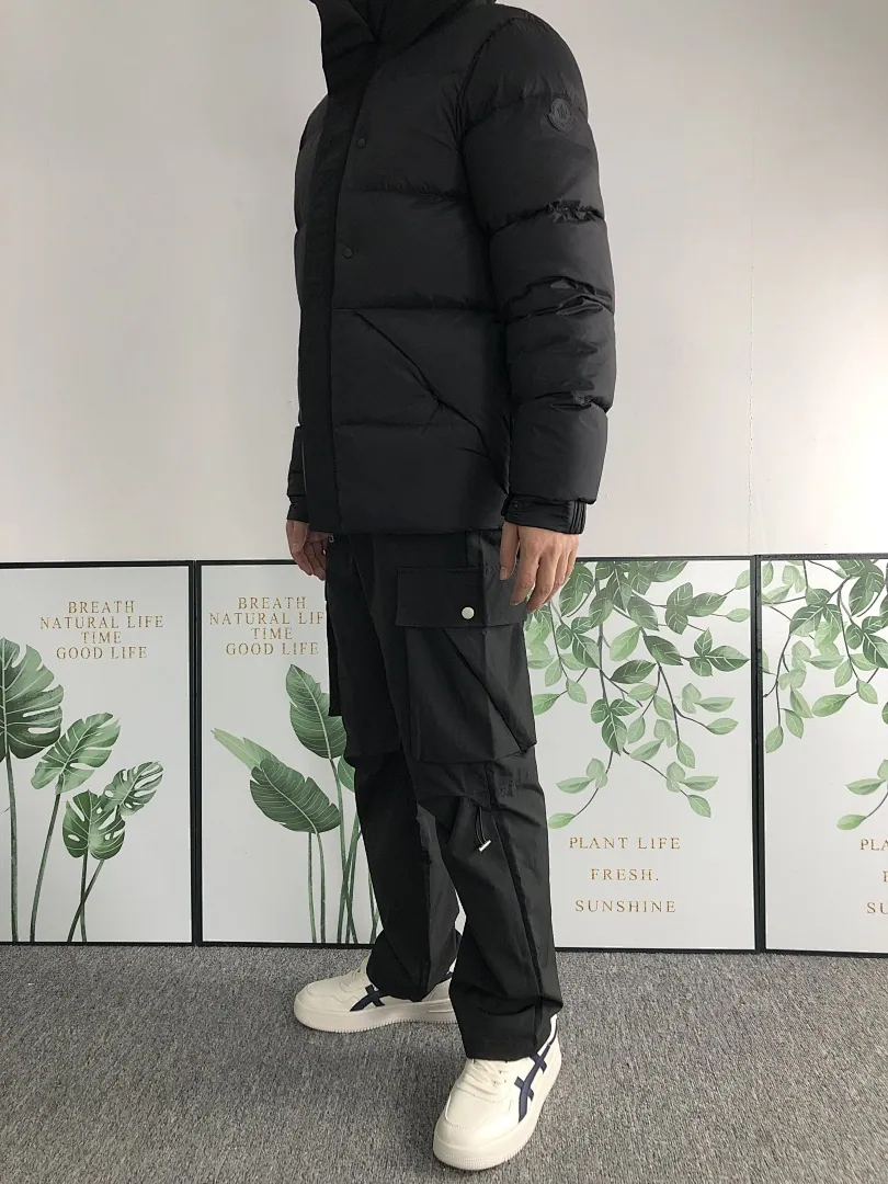 Moncler Black Matte Down Jacket B