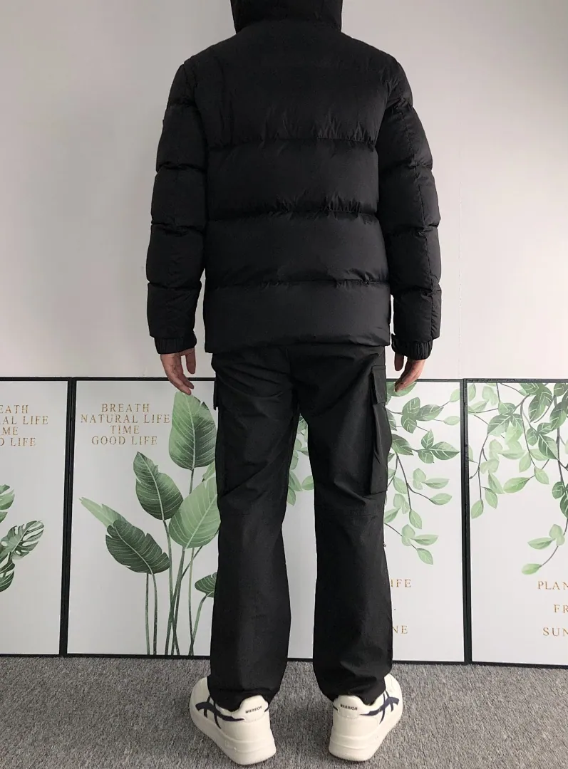 Moncler Black Matte Down Jacket B
