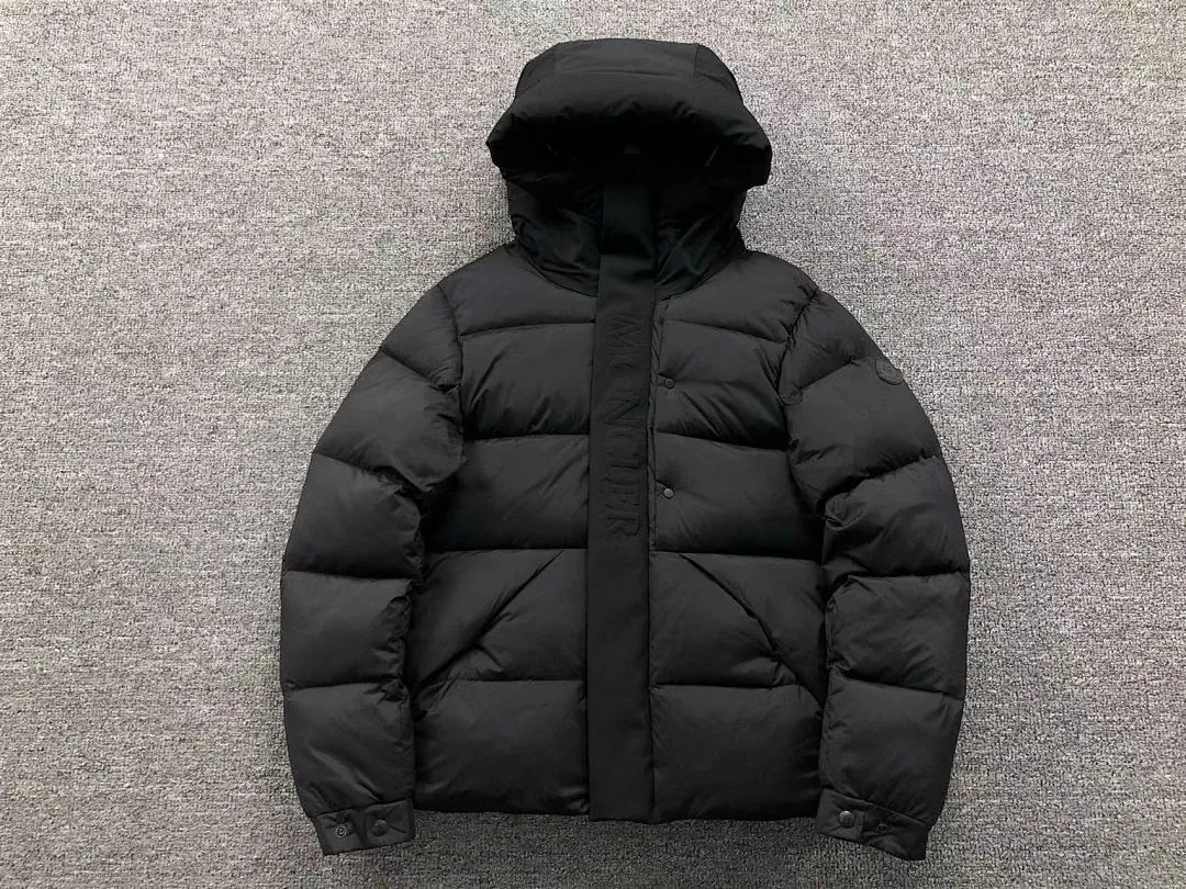 Moncler Black Matte Down Jacket B
