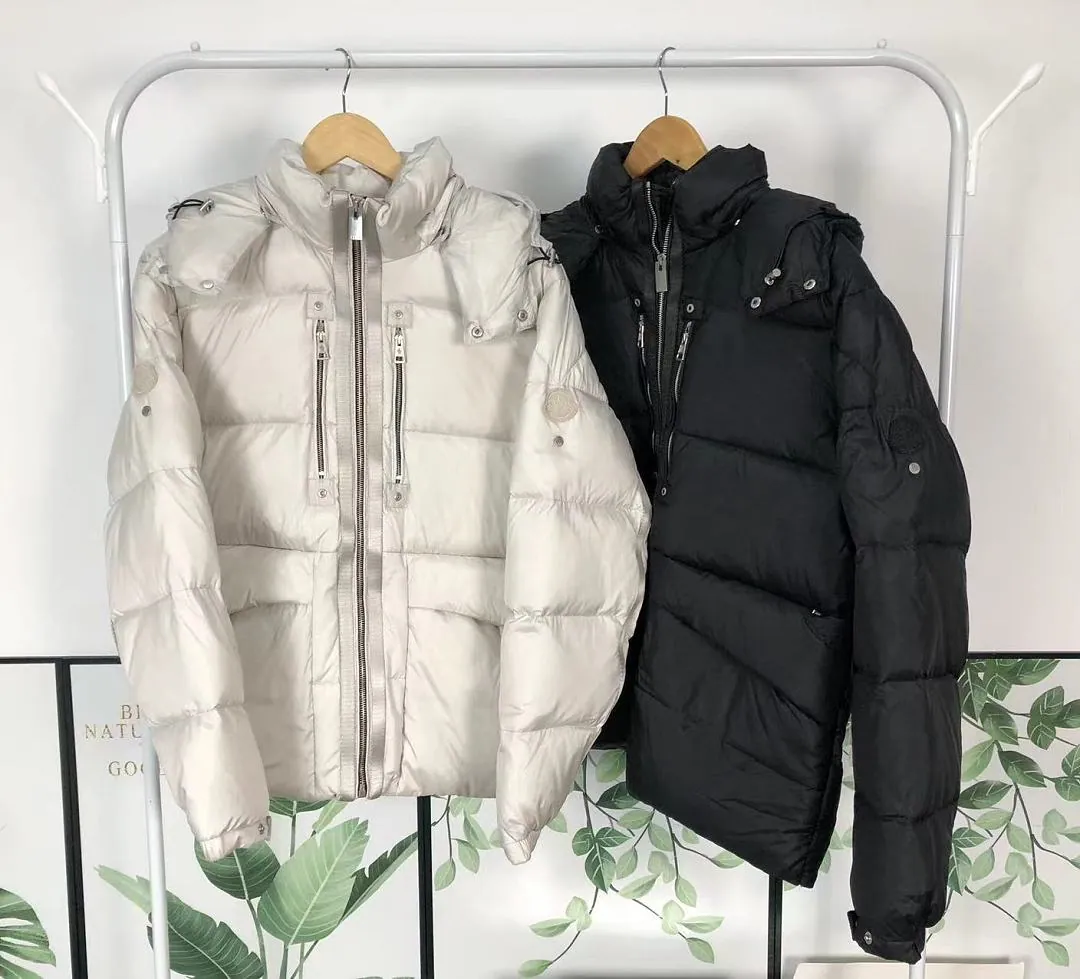 Moncler Black Longline Puffer F
