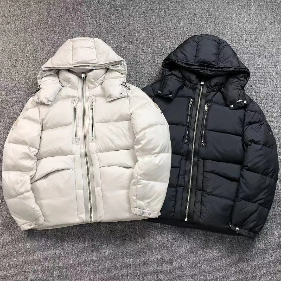 Moncler Black Longline Puffer F