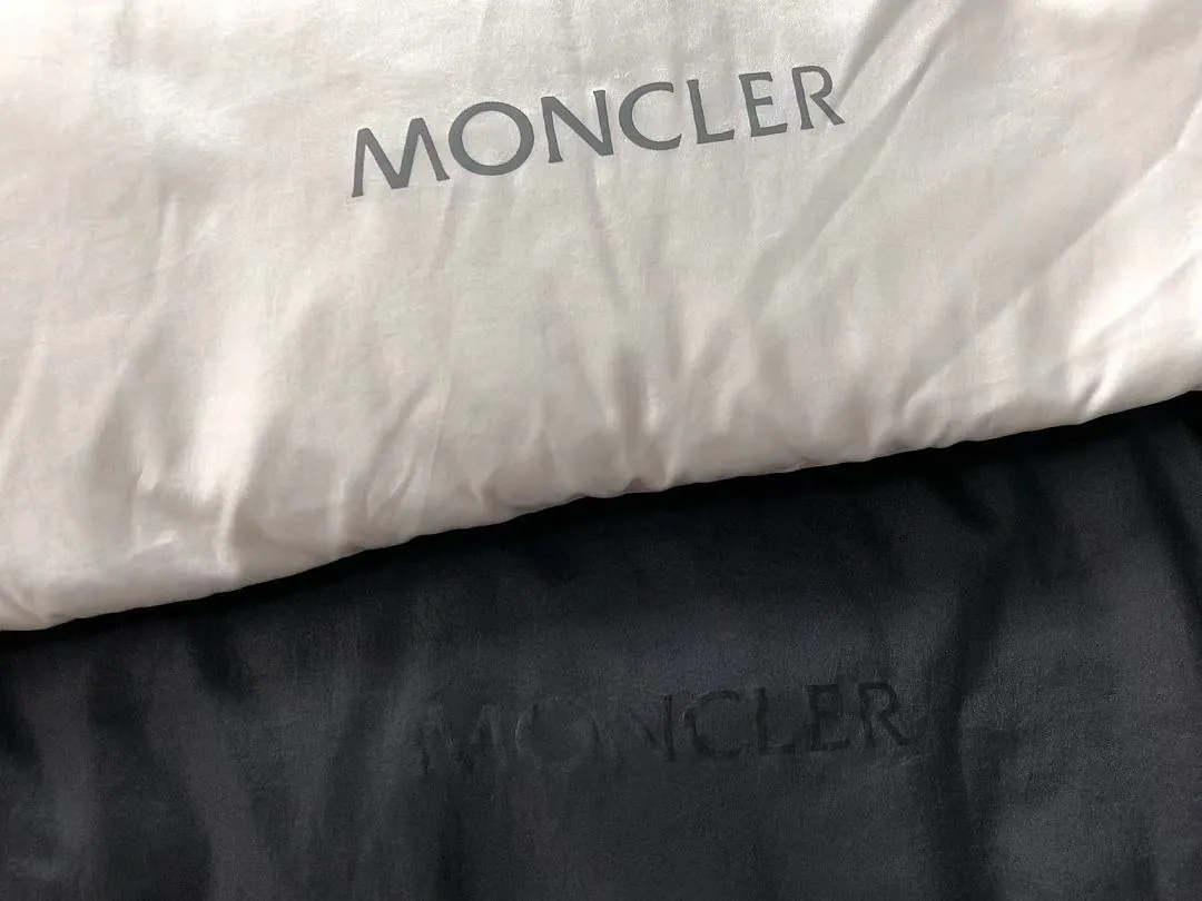 Moncler Black Longline Puffer F