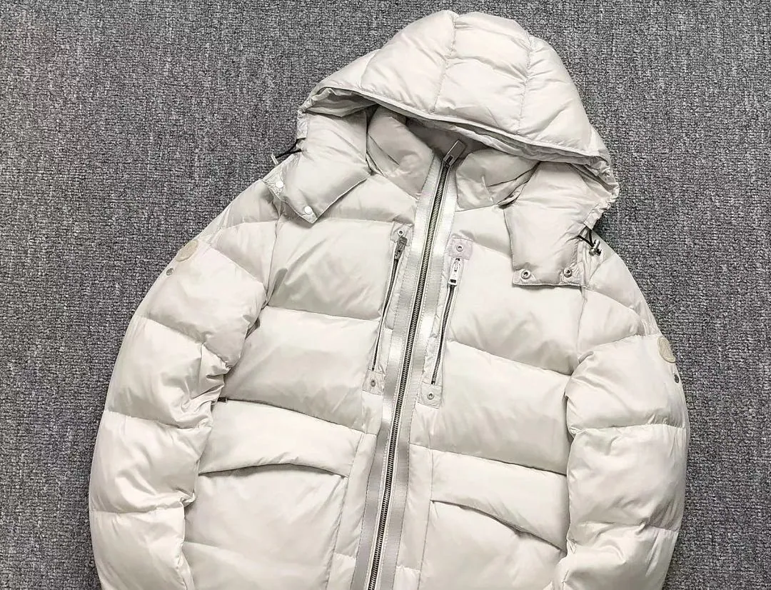 Moncler Black Longline Puffer F