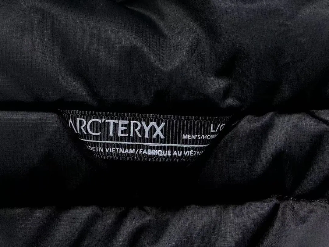 Arc'teryx Black Down Jacket