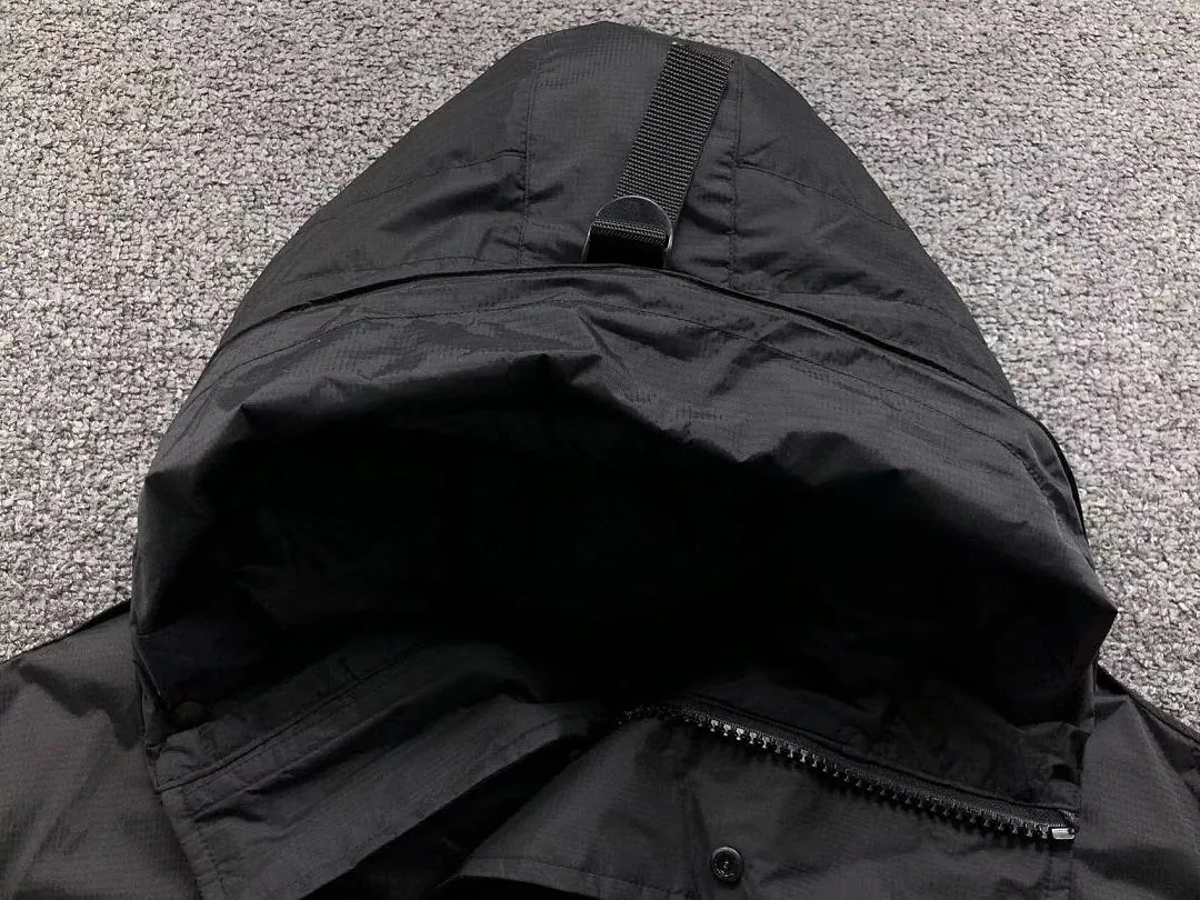 Canada Goose Black Matte Puffer Jacket