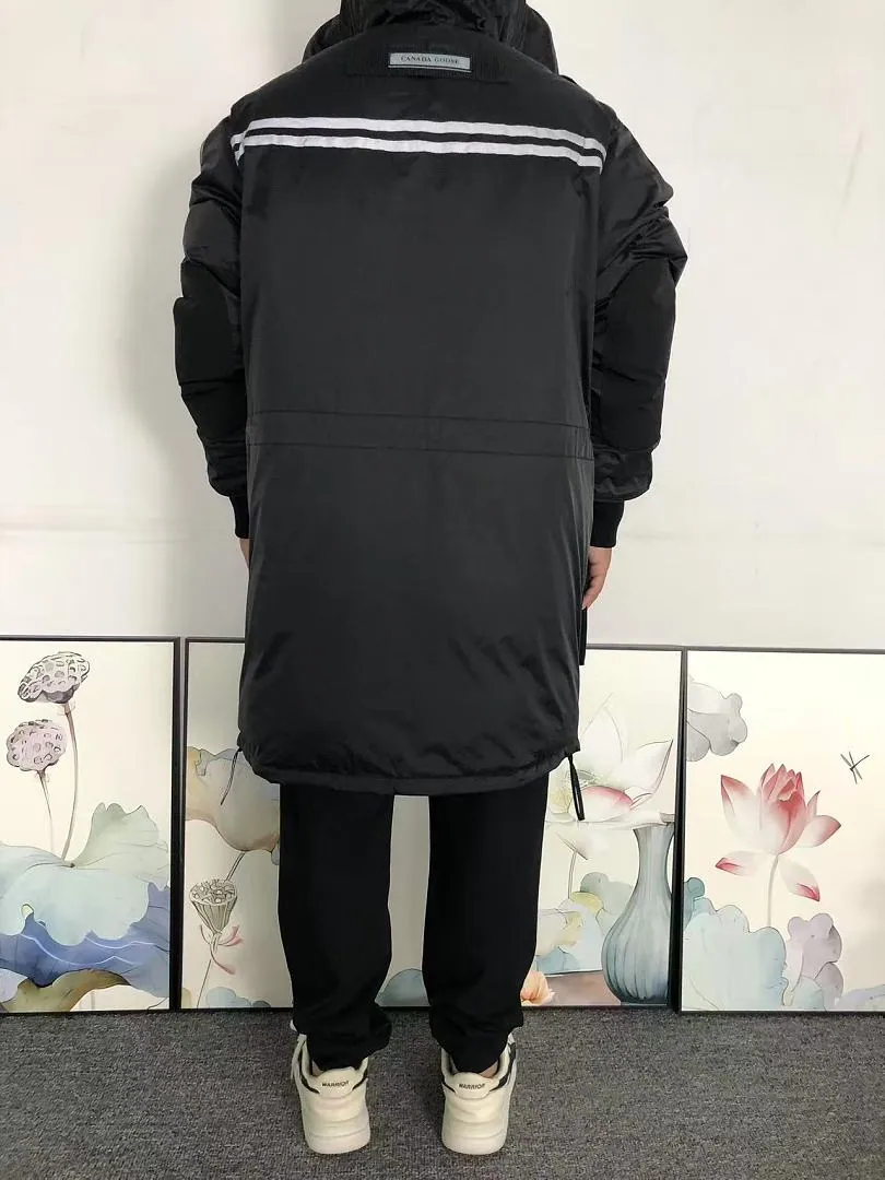 Canada Goose Black Matte Puffer Jacket
