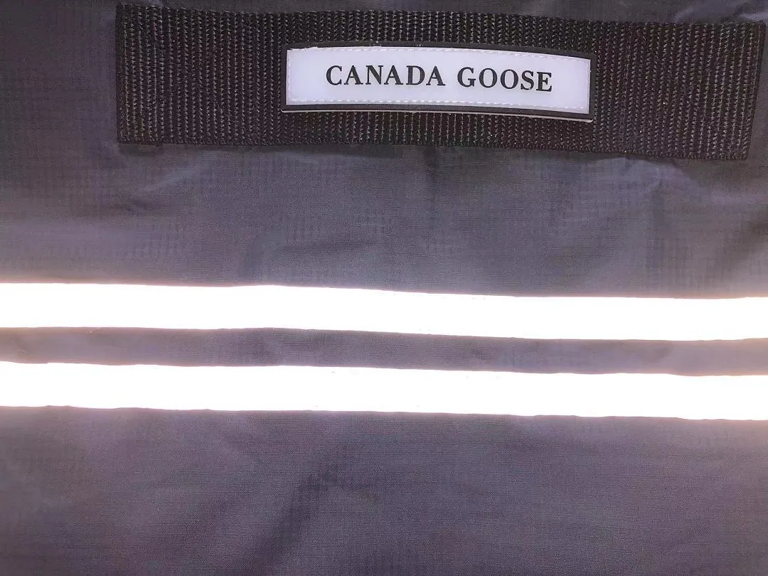 Canada Goose Black Matte Puffer Jacket