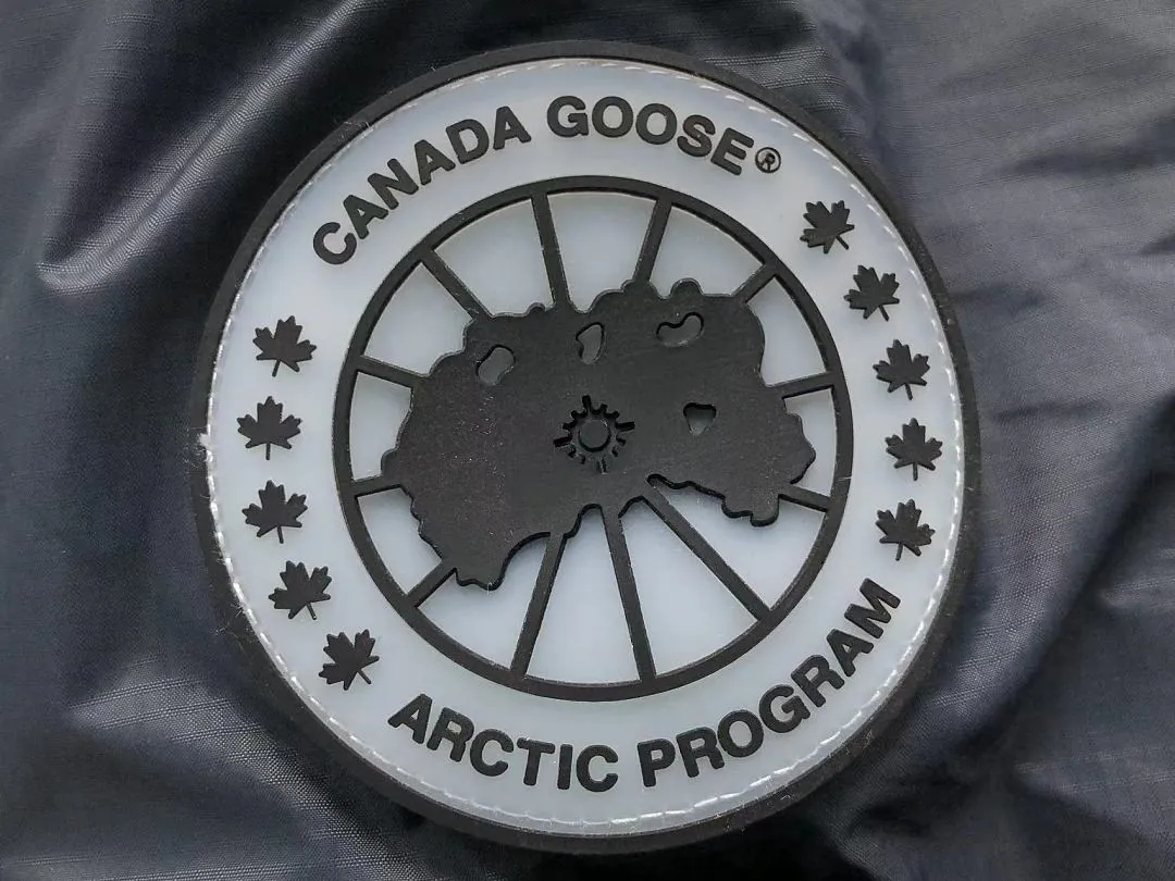 Canada Goose Black Matte Puffer Jacket