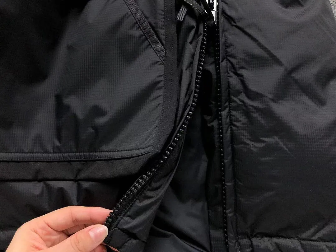 Canada Goose Black Matte Puffer Jacket