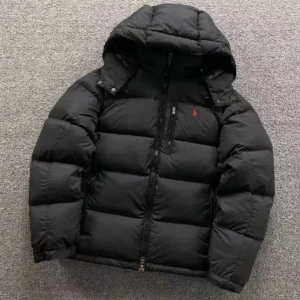 Ralph Lauren Olive Longline Puffer