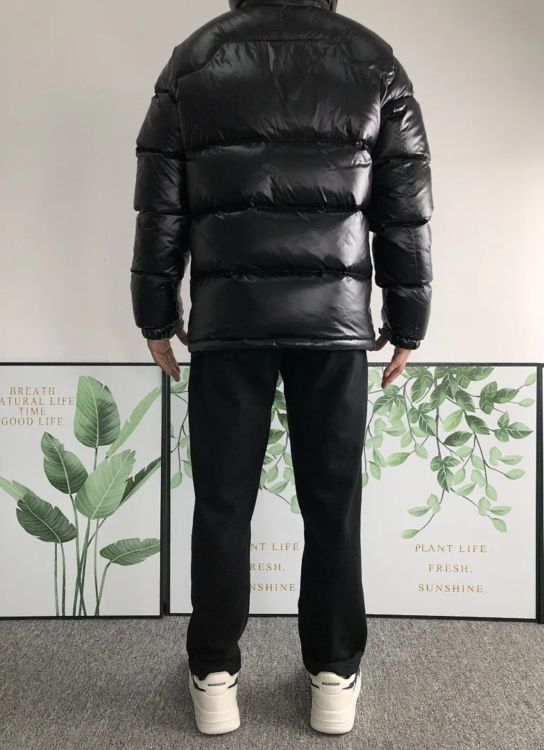 Ralph Lauren Black Glossy Puffer