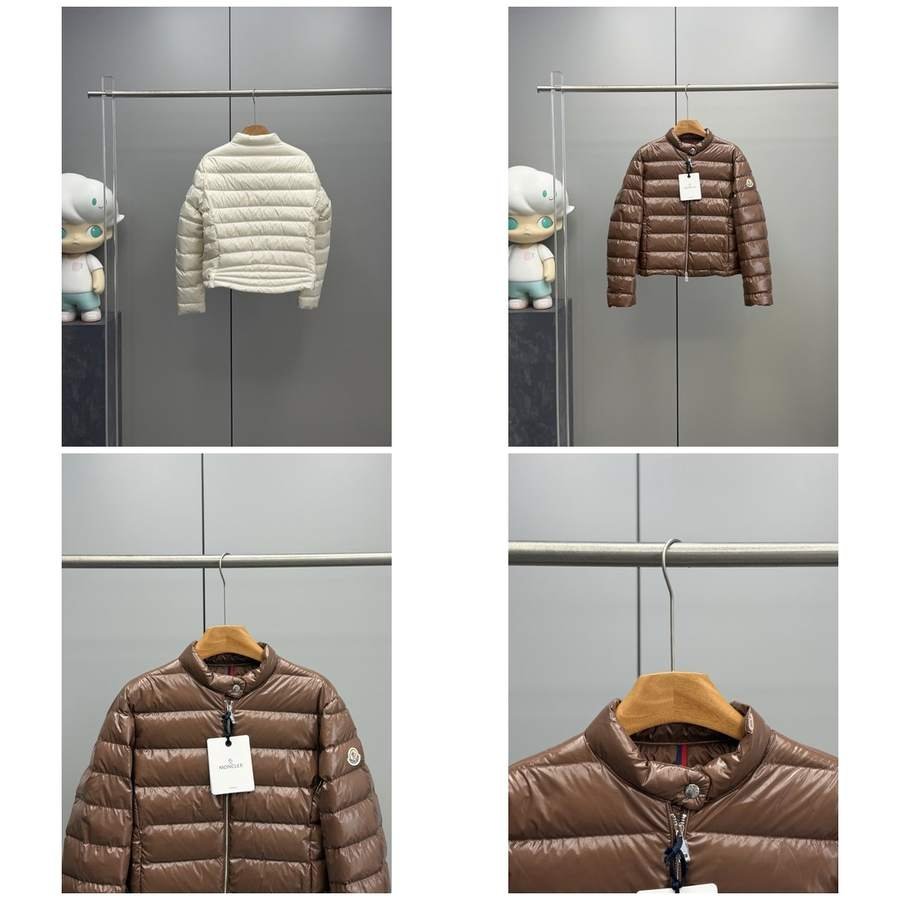 Moncler Papillon Short Down Jacket, Women Puffer jacket - Image 7