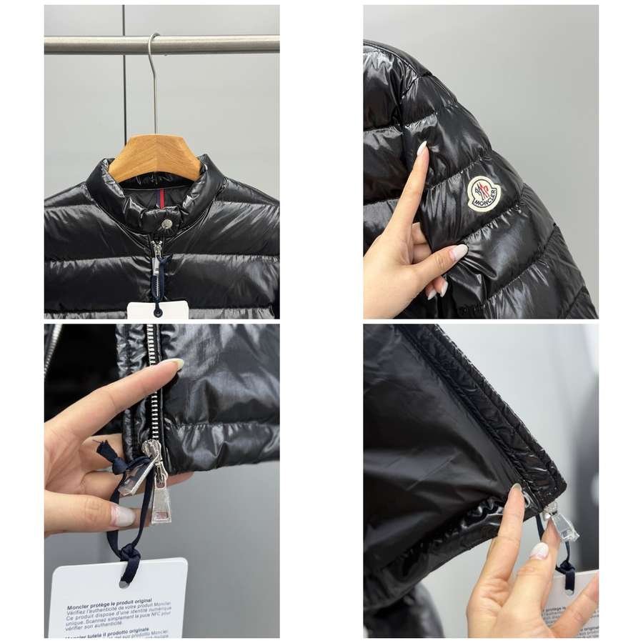 Moncler Papillon Short Down Jacket, Women Puffer jacket - Image 4