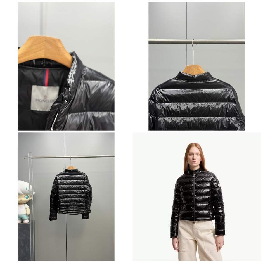 Moncler Papillon Short Down Jacket, Women Puffer jacket - Image 3