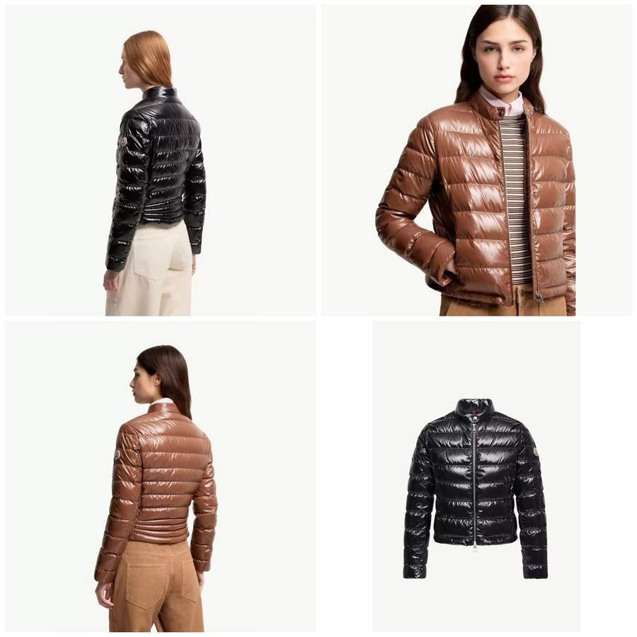 Moncler Papillon Short Down Jacket, Women Puffer jacket - Image 2