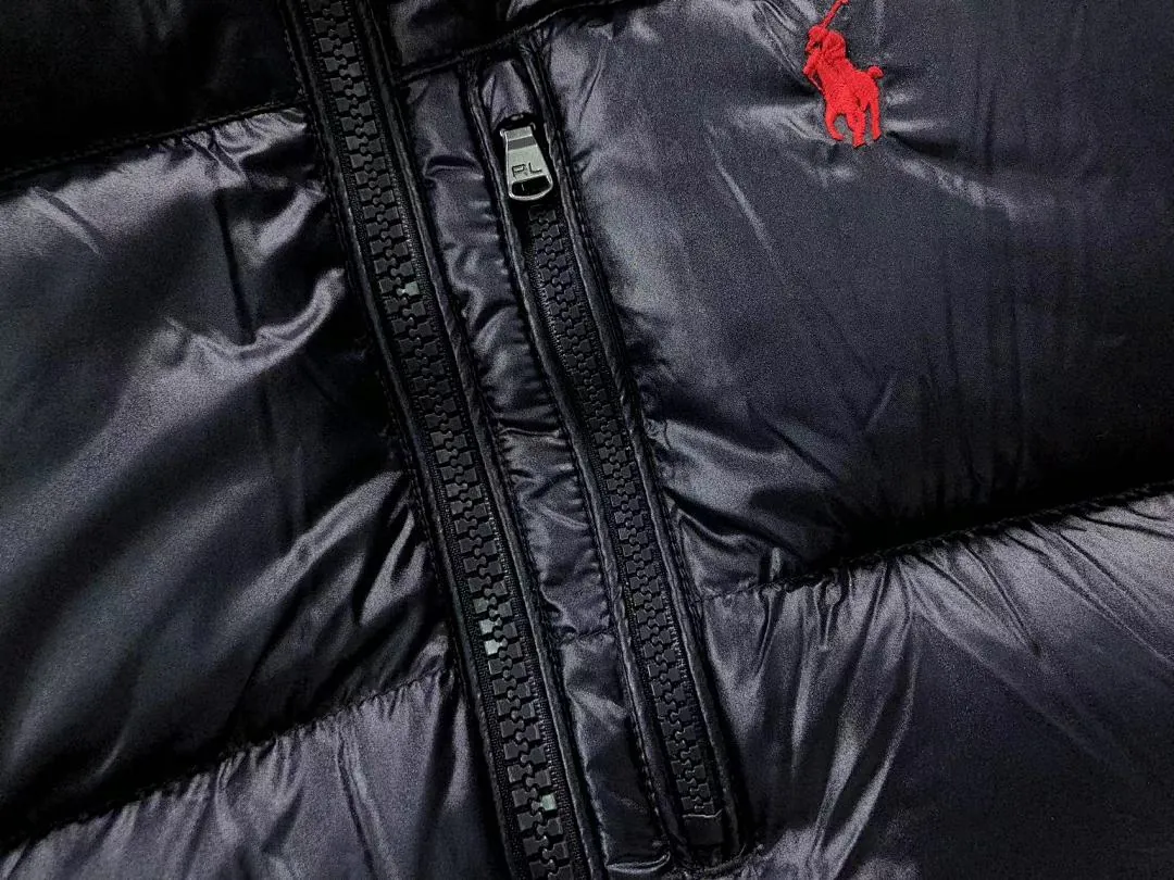 Ralph Lauren Black Glossy Packable Puffer C - Image 13